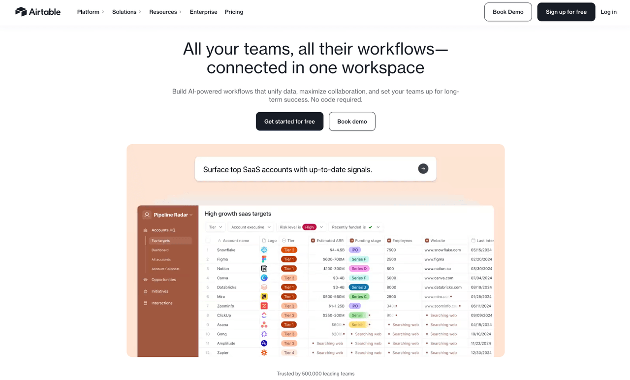 Airtable Style design.md - Vibe Coding 设计规范，复制给 AI 生成代码