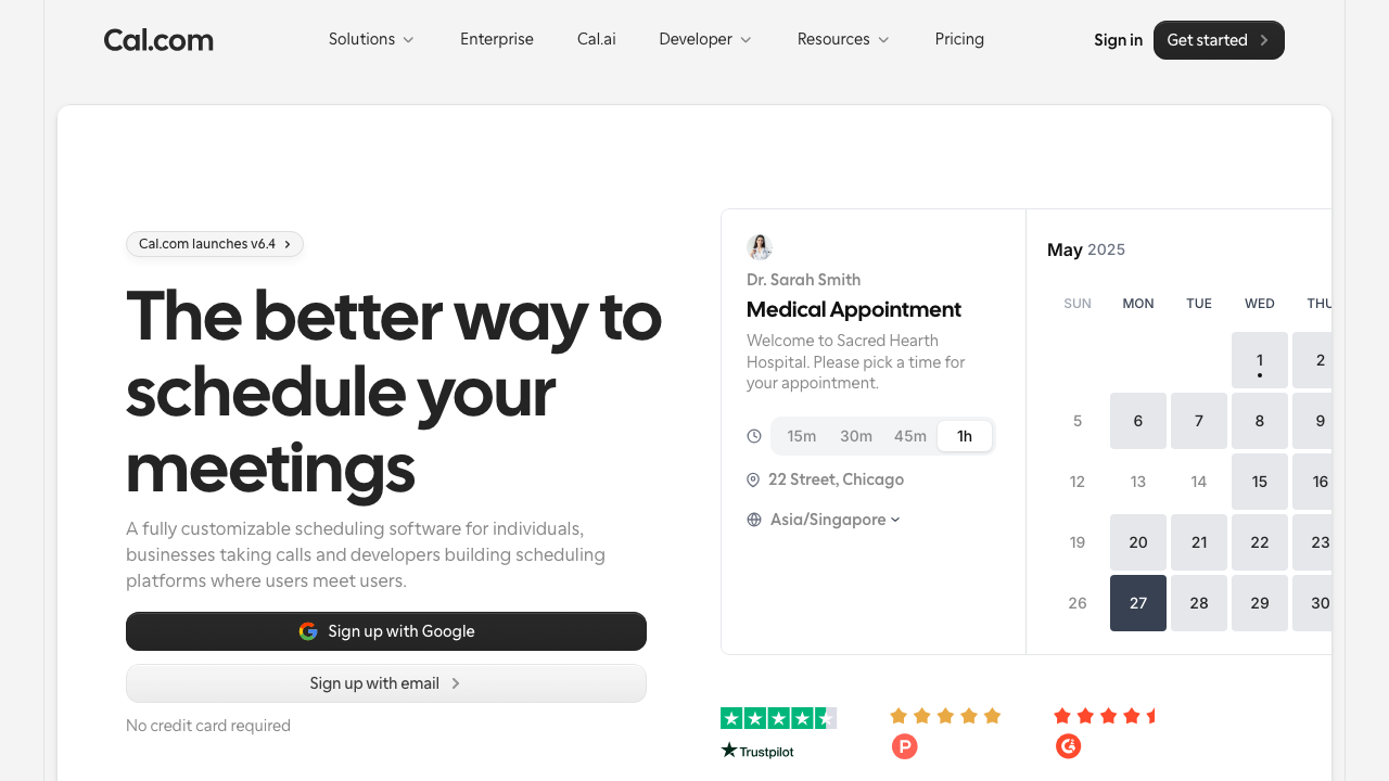 Cal Style design.md - Vibe Coding 设计规范，复制给 AI 生成代码