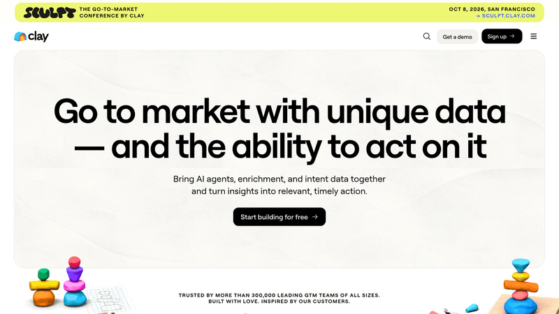 Clay Style design.md - Vibe Coding 设计规范，复制给 AI 生成代码