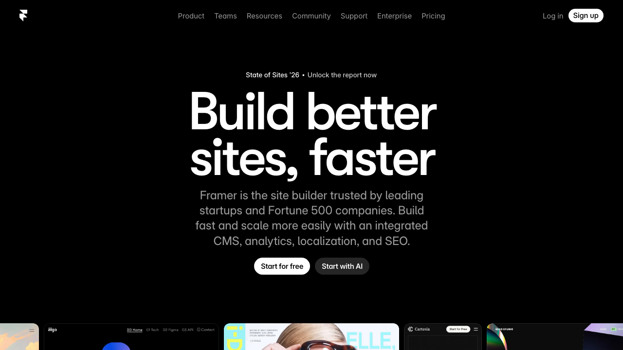 Framer Style design.md - Vibe Coding 设计规范，复制给 AI 生成代码