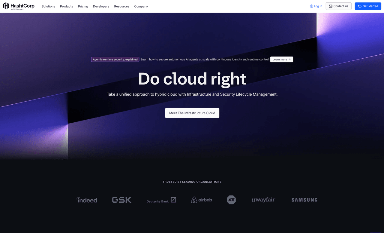 Hashicorp Style design.md - Vibe Coding 设计规范，复制给 AI 生成代码