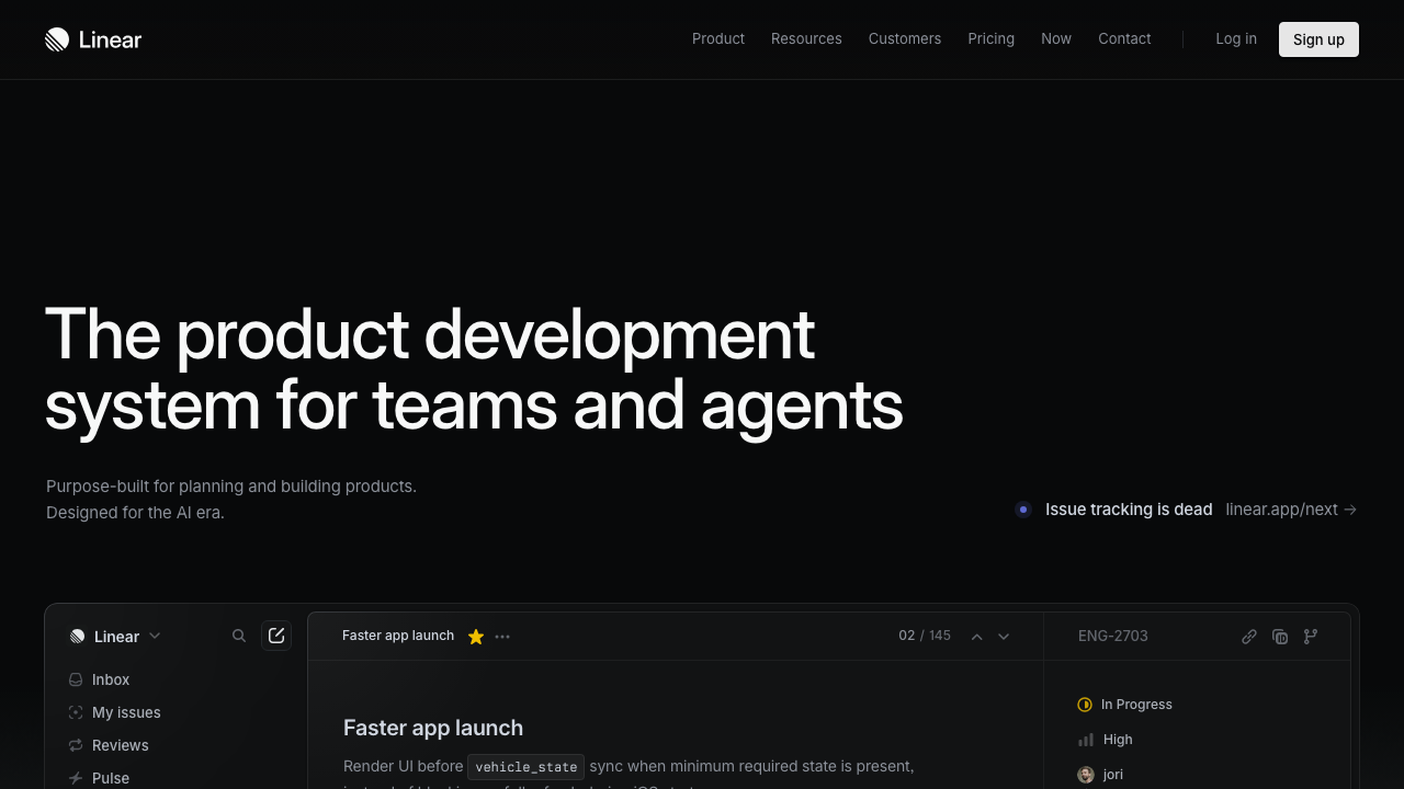 Linear Style design.md - Vibe Coding 设计规范，复制给 AI 生成代码