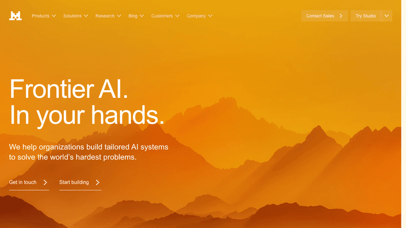 Mistral Style design.md - Vibe Coding 设计规范，复制给 AI 生成代码