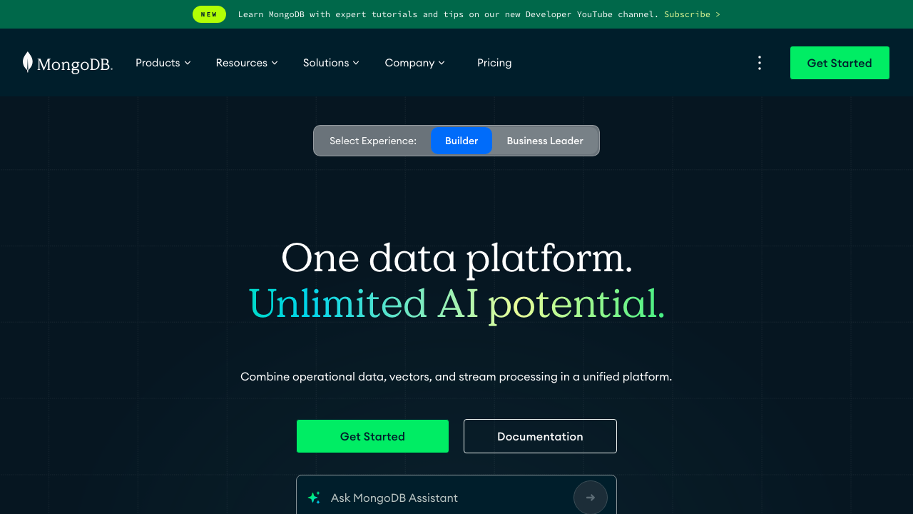 Mongodb Style design.md - Vibe Coding 设计规范，复制给 AI 生成代码