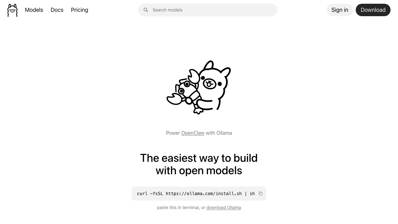 Ollama Style design.md - Vibe Coding 设计规范，复制给 AI 生成代码