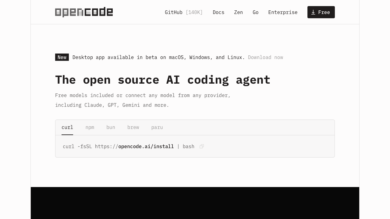 Opencode Style design.md - Vibe Coding 设计规范，复制给 AI 生成代码