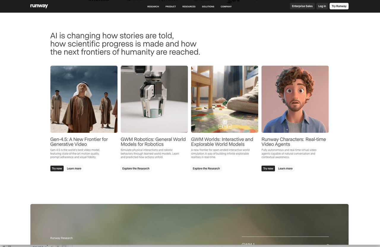 Runwayml Style design.md - Vibe Coding 设计规范，复制给 AI 生成代码