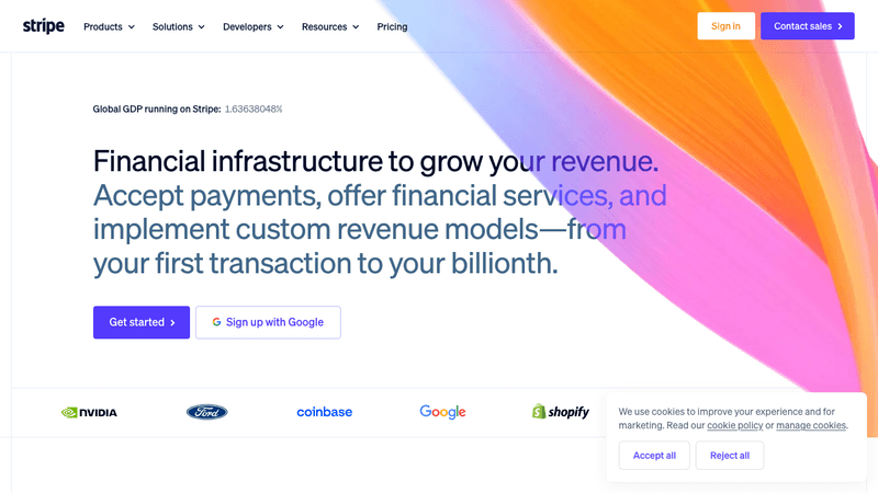 Stripe Style design.md - Vibe Coding 设计规范，复制给 AI 生成代码