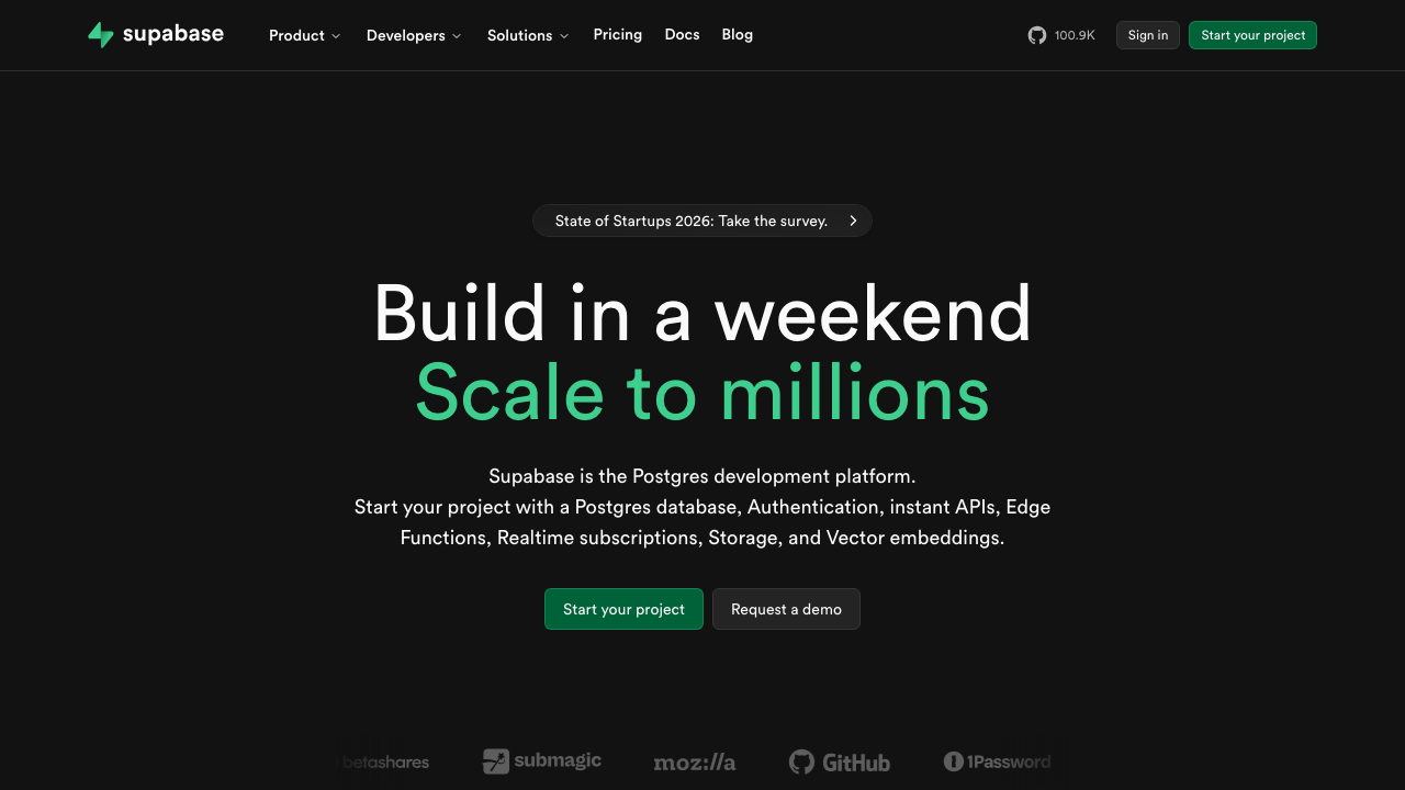 Supabase Style design.md - Vibe Coding 设计规范，复制给 AI 生成代码
