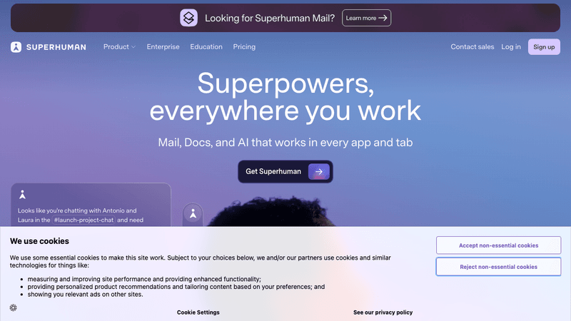 Superhuman Style design.md - Vibe Coding 设计规范，复制给 AI 生成代码