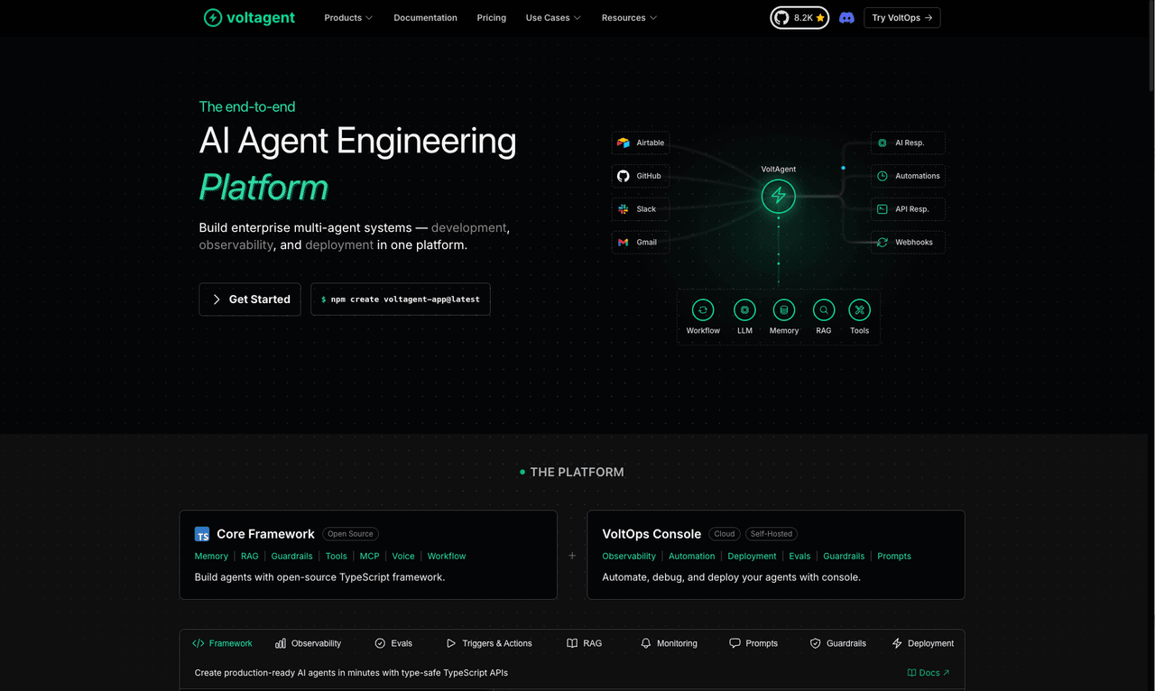 Voltagent Style design.md - Vibe Coding 设计规范，复制给 AI 生成代码